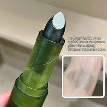 Load image into Gallery viewer, Black Lipstick Lip Balm Sheer Black Shimmer & Glitter Moisturizing & Nourishing Gothic & Punk Style Daily Unique Look Beauty & Cosmetics