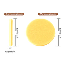 Load image into Gallery viewer, PVA Compressed Facial Sponge Makeup Disposable Removing Puff Water Expanding Sponge Lint-free Makeup Removal Tool