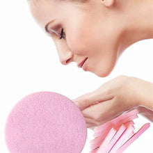Load image into Gallery viewer, PVA Compressed Facial Sponge Makeup Disposable Removing Puff Water Expanding Sponge Lint-free Makeup Removal Tool