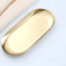 Load image into Gallery viewer, INS Style Nail Tool Disinfection Box Metal Jewelry Tray Stainless Steel Easy to Clean For Nail Art Enthusiasts DIY Manicurists