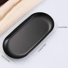 Load image into Gallery viewer, INS Style Nail Tool Disinfection Box Metal Jewelry Tray Stainless Steel Easy to Clean For Nail Art Enthusiasts DIY Manicurists
