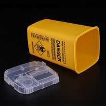 Load image into Gallery viewer, Tattoo Needle Bin Microblading Sharps Collector Portable Compact Tattoo & Microblading Studio For Tattoo Artists Beauty Waste Bin Sanitary Disposal