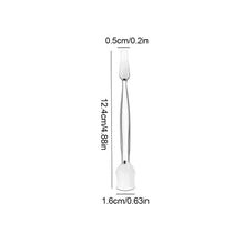 Load image into Gallery viewer, Stainless Steel Blackhead Remover Double Head Blackhead Scraper Remover Deep Cleansing Tool Tweezers Pimple Tool Facial Pore Cleansing Tool