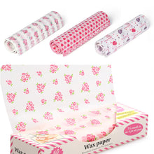 Load image into Gallery viewer, 10/50Pcs Wax Paper Food Grade Grease Paper Food Wrappers Wrapping Paper Oil-proof Baking Paper For Bread Candy Cake Nougat Fries Oilpaper Sandwich Wrapper