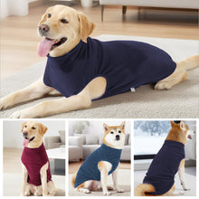Load image into Gallery viewer, 4-42.5kg Dog Winter Clothes Handsome Home Wear Warm Pet Hoodie Yard Play Clothes Daily Pet Apparel For Medium Large Dogs Labrador Corgi Dog