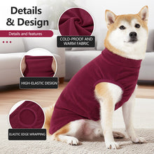 Load image into Gallery viewer, 4-42.5kg Dog Winter Clothes Handsome Home Wear Warm Pet Hoodie Yard Play Clothes Daily Pet Apparel For Medium Large Dogs Labrador Corgi Dog