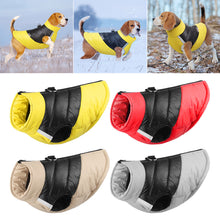 Load image into Gallery viewer, 4-30kg Winter Dog Warm Cloths Reflective Waterproof Dog/Cat Vest Fleece-Lined Outdoor Adventure Rainy Day Night Safety Seasonal Pet Fashion