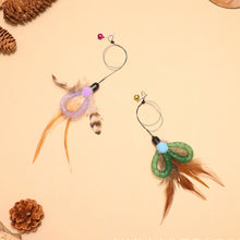 Load image into Gallery viewer, Insect-shaped Feather Cat Toy Replacement Head DIY Replace Cat Teaser Stick Replacement Pendant Pet Toy Accessories For Cat Owners/Lovers