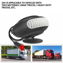 Load image into Gallery viewer, 12-24V Car Heater Fan Car Windshield Defogging Demister Defroster Construction Site Outdoor Hand Warmer Space Heater
