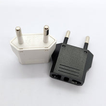 Load image into Gallery viewer, EU Euro KR Plug Adapter US to EU Plug Adapter Travel KR EU Adapter Electric EU KR Plug Converter Power Sockets AC Outlet