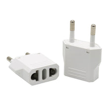Load image into Gallery viewer, EU Euro KR Plug Adapter US to EU Plug Adapter Travel KR EU Adapter Electric EU KR Plug Converter Power Sockets AC Outlet