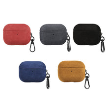 Load image into Gallery viewer, Suede Leather Case For Airpods Pro 2 For Airpods Pro 3 Airpods 4 3 Case Luxury Artificial Leather All Inclusive Case