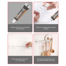 Load image into Gallery viewer, 12/6g Versatile Sealant Adhesive No Drilling Required Waterproof to Tiles Plastics Concrete Glass Metal Professional Glue