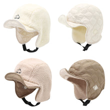 Load image into Gallery viewer, Winter Men Women Trapper Aviator Trooper Earflap Warm Waterproof Ski Down Hat Bomber Cap Ear Protectors Hats Reversible Wearable