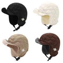 Load image into Gallery viewer, Winter Men Women Trapper Aviator Trooper Earflap Warm Waterproof Ski Down Hat Bomber Cap Ear Protectors Hats Reversible Wearable