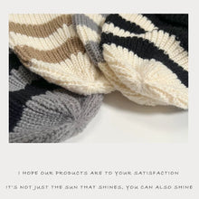 Load image into Gallery viewer, Striped Beanie Winter Hats For Women Knitted Retro Thickened Warm Baggy Cap Trendy Windproof Ear Protect Bonnet Female