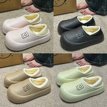 Load image into Gallery viewer, Women's Slippers Winter Soft New Style Heeled Indoor Home Thick Sole Non-Slip Fleece Lined Warm Slippers for Women