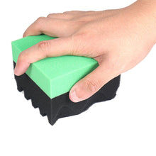 Load image into Gallery viewer, Car Square Water-Groove Polishing & Waxing Sponge Durable for Oil Stain Removal Car Care Automotive Detailing Cleaning Tool