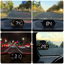Load image into Gallery viewer, Car GPS Speedometer HUD Head Display Digital Speed Meter KMH MPH Dispaly Plug and Play for Motorcycle Truck Auto Part Accessories with Installation Bracket