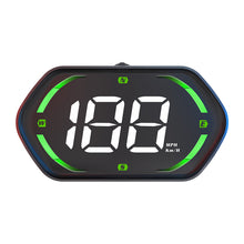 Load image into Gallery viewer, Car GPS Speedometer HUD Head Display Digital Speed Meter KMH MPH Dispaly Plug and Play for Motorcycle Truck Auto Part Accessories with Installation Bracket