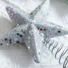 Load image into Gallery viewer, Christmas Tree Topper Glittering Five-Pointed Star Treetop Topper Xmas Tree Decor Ornament Christmas Decorations for Tree