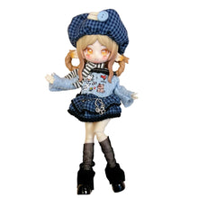 Load image into Gallery viewer, For 11-17cm OB11 Dolls Trendy Girl Forest Style Autumn Winter Dressing Set Doll Accessories Outfit For 8/12 BJD Clothes