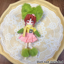 Load image into Gallery viewer, For 11-17cm OB11 Dolls Trendy Girl Forest Style Autumn Winter Dressing Set Doll Accessories Outfit For 8/12 BJD Clothes