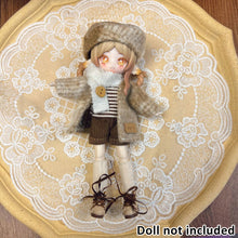 Load image into Gallery viewer, For 11-17cm OB11 Dolls Trendy Girl Forest Style Autumn Winter Dressing Set Doll Accessories Outfit For 8/12 BJD Clothes