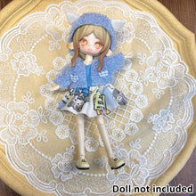Load image into Gallery viewer, For 11-17cm OB11 Dolls Trendy Girl Forest Style Autumn Winter Dressing Set Doll Accessories Outfit For 8/12 BJD Clothes