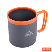 Load image into Gallery viewer, Foldable Heat-Resistant Camping Cup Multi-purpose Aluminum Teapot and Coffee Mug Outdoor Camping Hiking Supplies