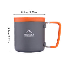 Load image into Gallery viewer, Foldable Heat-Resistant Camping Cup Multi-purpose Aluminum Teapot and Coffee Mug Outdoor Camping Hiking Supplies