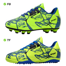 Load image into Gallery viewer, 1 Pair Sports Soccer Shoes Anti-Slip Wear-Resistant AG/TF Studs Grass Training Sports Shoes Sports Equipment