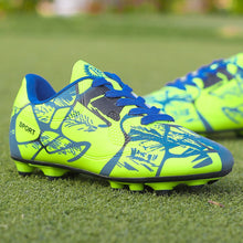 Load image into Gallery viewer, 1 Pair Sports Soccer Shoes Anti-Slip Wear-Resistant AG/TF Studs Grass Training Sports Shoes Sports Equipment