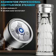 Load image into Gallery viewer, Professional Badminton Shuttlecock Steamer with Steam Bucket Portable Ultrasonic Humidifier Type-C Charging Badminton Equipment