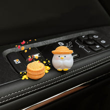 Load image into Gallery viewer, Car Interior Center Console Cute Ornament Decoration Car Navigation Screen Rear Mirror Mini Chick Straw Pile Supplies Accessories
