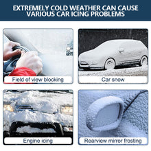 Load image into Gallery viewer, Electromagnetic Solar Car Snow Removal Device Solar Ice and Snow Scraper Winter Automotive Defroster for Windshield and Window