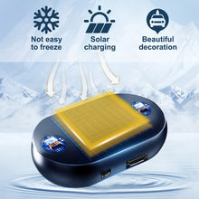 Load image into Gallery viewer, Electromagnetic Solar Car Snow Removal Device Solar Ice and Snow Scraper Winter Automotive Defroster for Windshield and Window