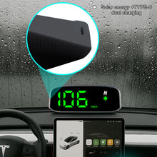Load image into Gallery viewer, Car Solar HUD GPS Display Digital Speedometer Wireless Head Display KMH MPH Switch for Car Motorcycle Truck Auto Part Accessories