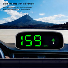 Load image into Gallery viewer, Car Solar HUD GPS Display Digital Speedometer Wireless Head Display KMH MPH Switch for Car Motorcycle Truck Auto Part Accessories