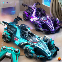 Load image into Gallery viewer, Gesture Control RC Car with Spray Stunt Remote Control Rechargeable LED Light & Side Drift Remote Control Toy Gift for Boys and Girls