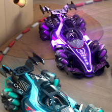 Load image into Gallery viewer, Gesture Control RC Car with Spray Stunt Remote Control Rechargeable LED Light & Side Drift Remote Control Toy Gift for Boys and Girls