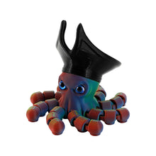 Load image into Gallery viewer, Novelty Pirate Octopus Toy 3D Printed Articulated Cool Desk Decor Articulated Animal Model Collection Display Gift for Gamers Kids Adults