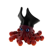 Load image into Gallery viewer, Novelty Pirate Octopus Toy 3D Printed Articulated Cool Desk Decor Articulated Animal Model Collection Display Gift for Gamers Kids Adults