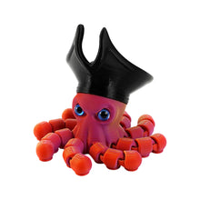 Load image into Gallery viewer, Novelty Pirate Octopus Toy 3D Printed Articulated Cool Desk Decor Articulated Animal Model Collection Display Gift for Gamers Kids Adults