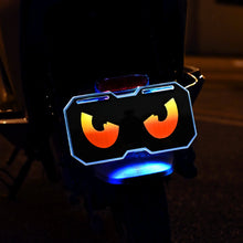 Load image into Gallery viewer, Motorcycle LED Devil Eyes Lights License Plate LED light Motorcycle License Light Rear Tail Lamp Indicators Motorbike Parts