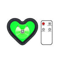 Load image into Gallery viewer, Wireless Remote Control Car Triangle Window Ambient Light Heart Shape Neon Car Mood Light Waterproof Decoration Lamp