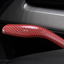 Load image into Gallery viewer, Car Gear Shift Lever Cover Steering Lever Handle Protection Shifter Shell Decoration Interior Accessory Modification Part for Tesla Model Y/3
