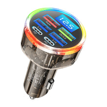 Load image into Gallery viewer, 6-in-1 Car Charger with 66W Super Fast Charging Smart Flash Charge for Multiple Phones High Power Multi-port Vehicle Charger