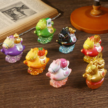Load image into Gallery viewer, Chinese Style Cartoon Little Horse Dolls Resin Toy Cute Pony Seal Desktop Decoration Ornament New Year Gift Festival Present