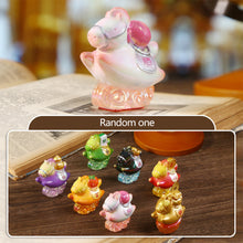 Load image into Gallery viewer, Chinese Style Cartoon Little Horse Dolls Resin Toy Cute Pony Seal Desktop Decoration Ornament New Year Gift Festival Present